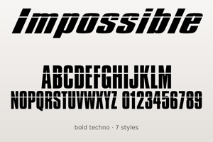 Related font Impossible