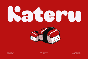 Related font Kateru