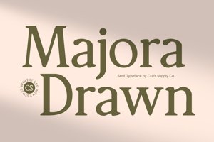 Related font CS Majora Drawn