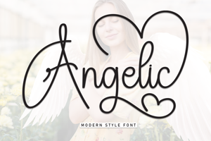 Related font Angelic