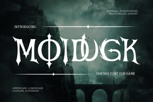 Related font MOIDUGK