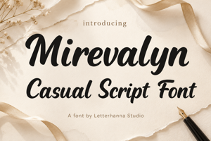Related font Mirevalyn