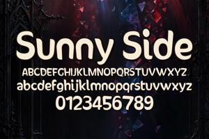 Related font Sunny Side