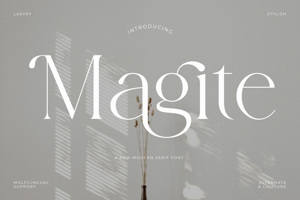 Related font Magite