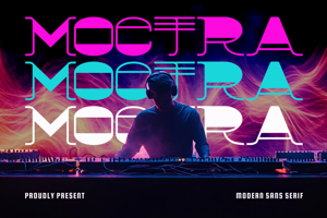 Related font Moctra