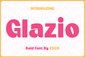 Related font Glazio