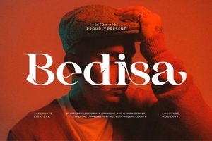 Related font Bedisa