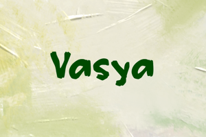 Related font v Vasya