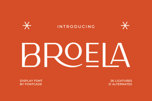 Related font Broela