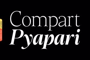 Related font Compart Pyapari