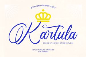 Related font Kartula VERSION