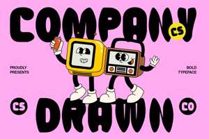 Related font CS Company Drawn