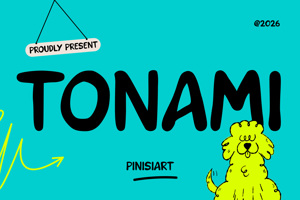 Related font Tonami