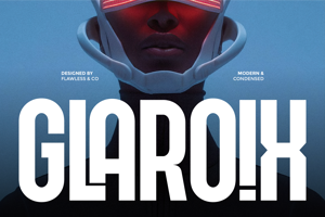 Related font GLAROIX