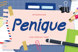 Related font Penique