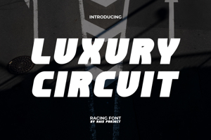 Related font Luxury Circuit