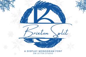 Brixton Split Monogram