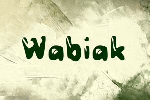 Related font w Wabiak
