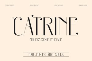 Related font CS Catrine
