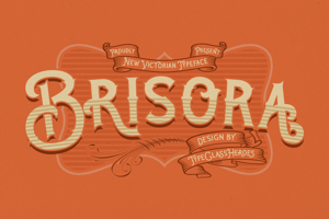 Brisora Victorian Typeface