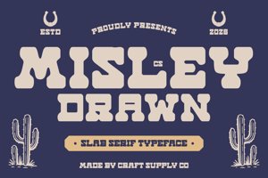 Related font CS Misley Drawn