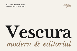 Related font Vescura
