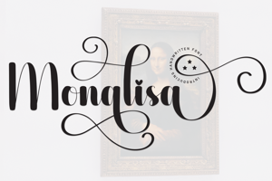 Related font Monalisa