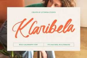 Related font Klaribela VERSION
