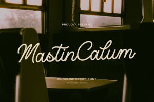 Related font Mastin Calum