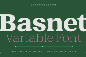 Related font Basnet Cond