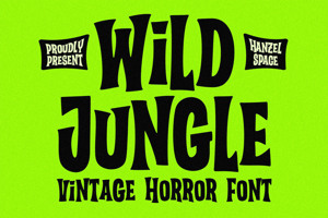 Related font Wild Jungle