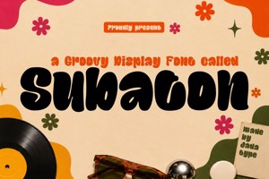 Related font Subaton