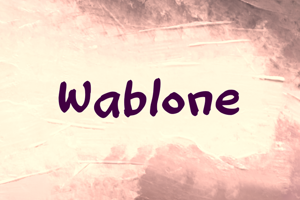 Related font w Wablone