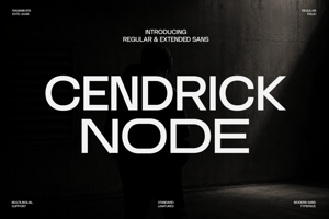Related font Cendrick Node Extended DEMO