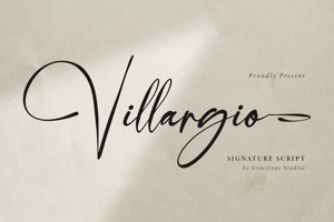 Related font Villargio
