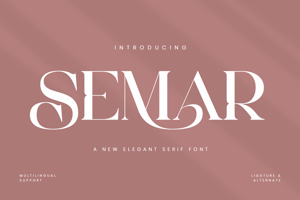 Related font Semar