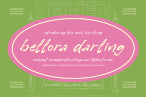 Related font Bellora Darling