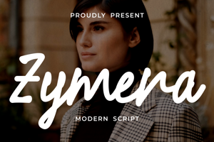 Related font Zymera