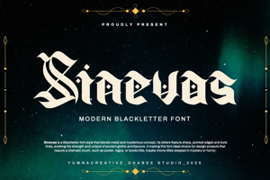 Related font Sinevas