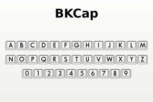 Related font BKCap