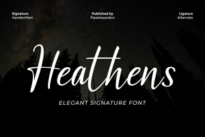 Related font HEATHENS