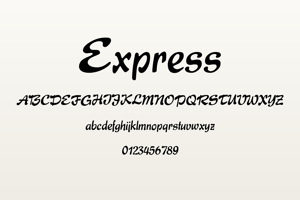 Related font Express