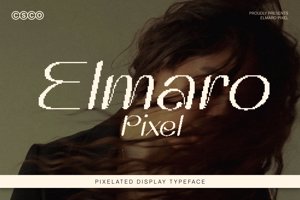 Related font Elmaro Pixel