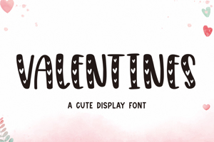 Related font VALENTINES