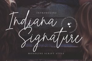 Indiana Signature Font