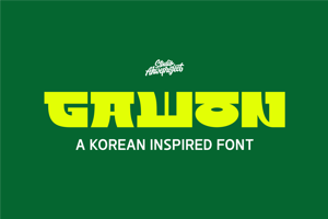 Related font Gawon