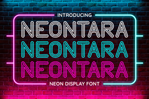 Related font Neontara