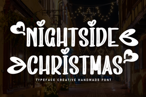 Related font Nightside Christmas