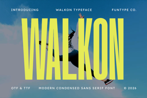 Related font Walkon