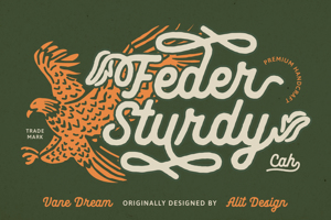 Related font Vane Dream